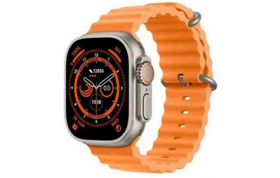 Смарт часы DT-8 Ultra 49mm NFC Orange