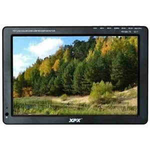 Портативный телевизор 12" XPX EA-129D DVB-T2 USB/SD CARD