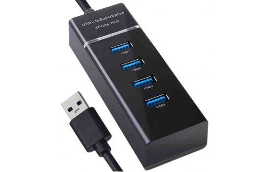 USB-HUB Perfeo PF-VI-H031 2.0 4USB Black