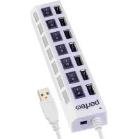 USB-HUB Perfeo PF-VI-H033 2.0 7USB White