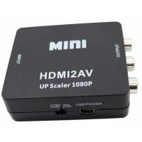 Переходник HDMI 2AV UP Scaler 1080P