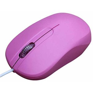  Мышь DeTech DE-3059 Pink, Blue, Red, Gray, White