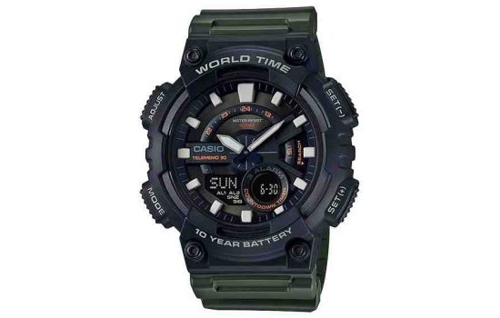 Часы наручные Casio AEQ-110W-3AVDF Black