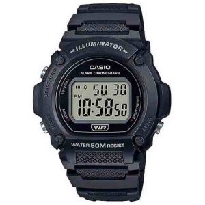 Часы наручные Casio ВW-219H-9AVDF WR200 (20 atm) Black