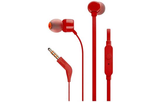 Наушники JBL T110 Red