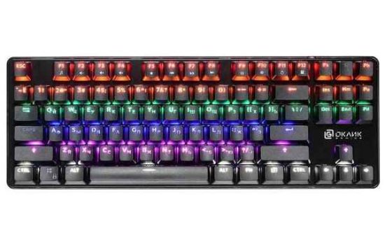 Игровая клавиатура механическая Оклик 969 RGB