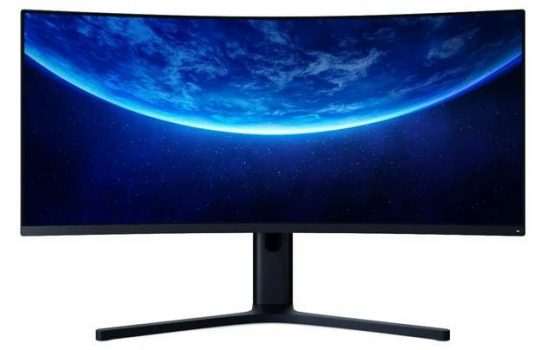 Монитор Xiaomi Mi Curved Gaming Monitor 34", 3440x1440, 144 Гц, *VA, Global, black