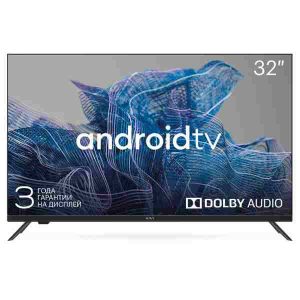 Телевизор KIVI 32" 32H740NB SmartTV,Google ATV, HD Black