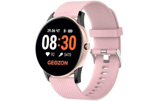 Смарт часы GEOZON FLY G-SM16 Pink, Black