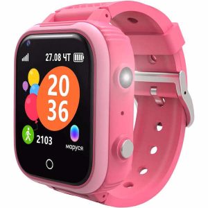 Смарт часы Geozon GEO-G-W17PNK IQ часы-телефон Pink