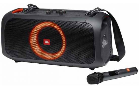 Портативная акустическая система JBL Partybox On-The-Go (черный)