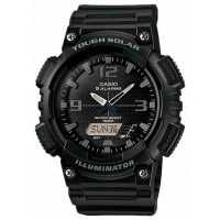 Часы наручные Casio AQ-S810W-1A2VDF WR100 (10 atm) Black