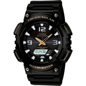 Часы наручные Casio AQ-S810W-1BVDF WR100 (10 atm) Black