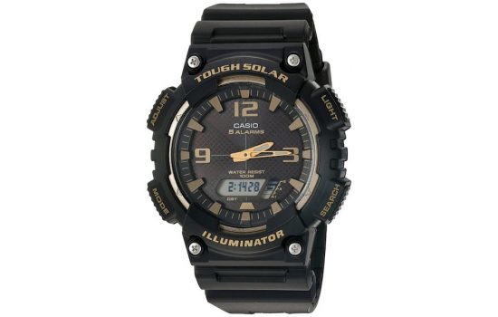 Часы Casio AQ-S810W-1A3 Black-gold