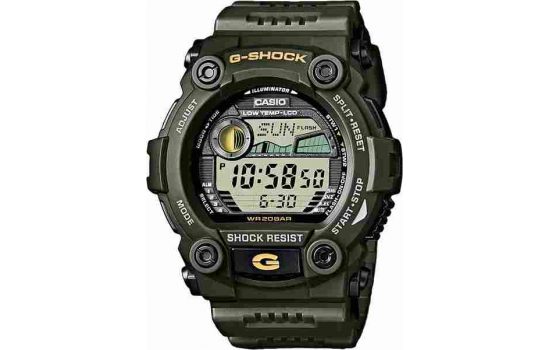 Часы наручные Casio G-Shock G-7900-3DR WR200 (20 atm) Green