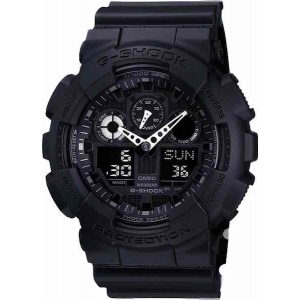 Часы наручные Casio G-Shock GA-100-1A1 G-Shock Black