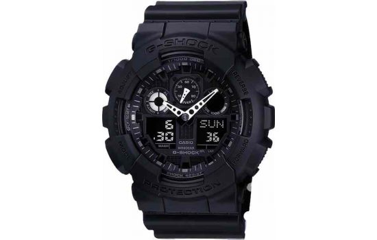 Часы наручные Casio G-Shock GA-100-1A1 G-Shock Black