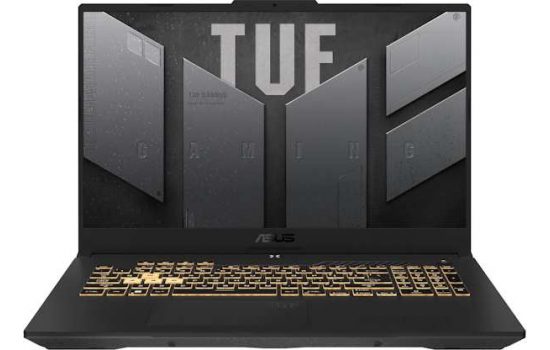 Ноутбук Asus Tuf Gaming F17 17,3"FHD,IPS,Core i5-12500H,16/512Gb,RTX-3050 4Gb FX707ZC4-HX076 Grey