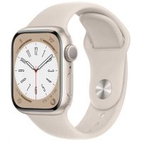 Apple Watch Series 8 45mm M/L Starlight Sport Band