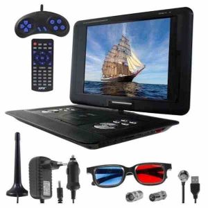 Портативный DVD XPX EA-1769L 17" Full HD USB Black