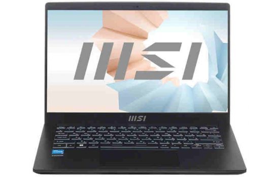 Ноутбук MSI Modern 14 F1MG-485XRU,14",FHD,IPS,60Hz,Core 5 120U,16/512Gb,SSD,Intel Graphics,(9S7-14S111-485) Platinum Gray