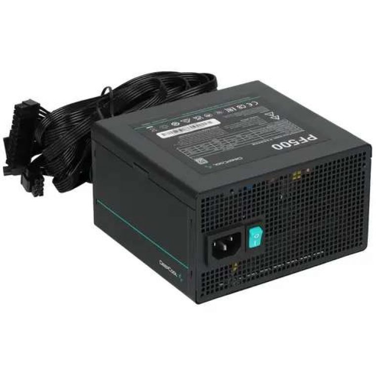 Pf500. Блок питания deepcool pf500 [r-pf500d-ha0b-eu]. питания deepcool pf500 500w. deepcool pf500 80+. pf 500 блок питания.