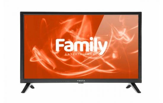 Телевизор Vekta 24" LD-24SR4850BS 1366x768,HD READY,60 Гц,SMART TV, Family Black