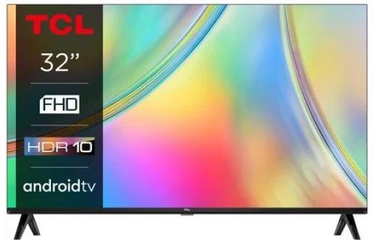 Телевизор TCL 32" 32S5400AF HD,60Гц,Wi-Fi,SMART TV, Android TV Black