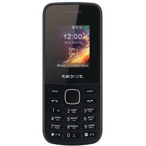 Телефон Texet TM-117 Black