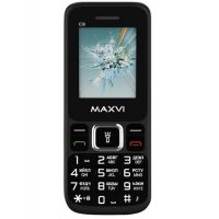 Телефон Maxvi C3i Black, Marengo