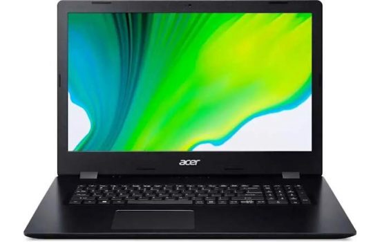 Ноутбук Acer Aspire 3 17,3" FHD,Core i5 1035G1,8/512Gb,Intel UHD Graphics, A317-52-522F Black