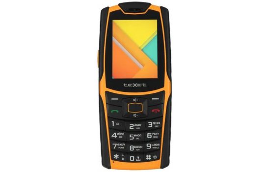 Телефон Texet TM-521R Black-Orange