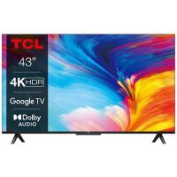 Телевизор TCL 43" 43P635 4К UltraHD,60Gz,WI-FI,SmartTV,Google TV Black