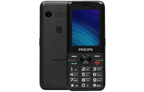 Philips Xenium E6500 2,4" 4G,1700mAh Black