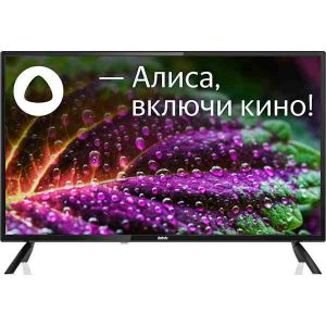 Телевизор BBK 32" 32LEX-7257, 60 Гц, Wi-Fi, Smart TV, Яндекс.ТВ Black