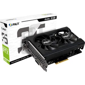 Видеокарта Palit nVidia GeForce RTX 3050 PA-RTX3050 DUAL (NE63050018P1-1070D) PCI-E 4.0 8192Mb 128 GDDR6 1552/14000 HDMIx1 DPx3 HDCP Ret