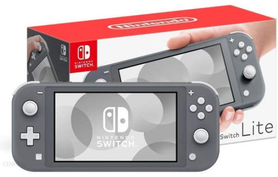 Nintendo Switch Lite прошитая + 128Gb Gray