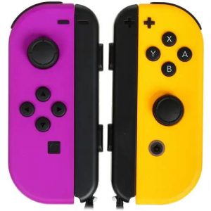 Джойстик Joy-Con Nintendo Switch фиолетовый+оранжевый