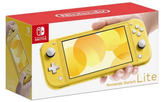 Nintendo Switch Lite прошитая + 128Gb Yellow