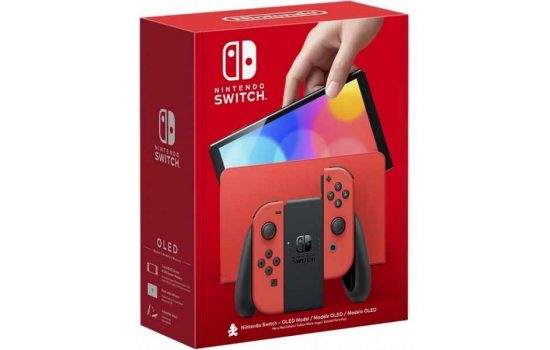 Игровая консоль Nintendo Switch OLED Mario Red Edition