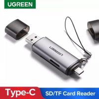 Картридер UGreen USB-C+USB-A CM185