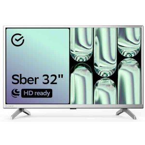 Телевизор Sber 32" SDX 32H2012S HD Ready,60Гц,Wi-Fi,Smart TV,Салют ТВ Серебро