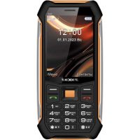 Телефон Texet TM-D412 Black-Orange