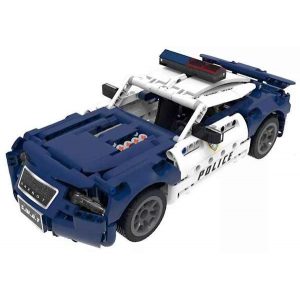 Конструктор Mi ONEBOT Static Supercar Police Blue - Полицейская машина Синяя OBCJJC22AIQI