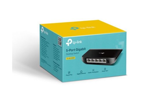 Коммутатор 5-Port TP-Link TL-SG1005D Gigabit