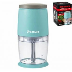 Измельчитель Sakura SA-6252BL 0,5л 400Вт Синий