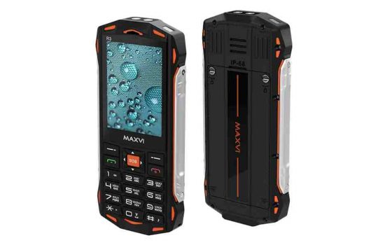 Телефон Maxvi R3 Orange