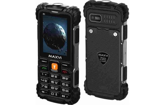 Телефон Maxvi R1 Black