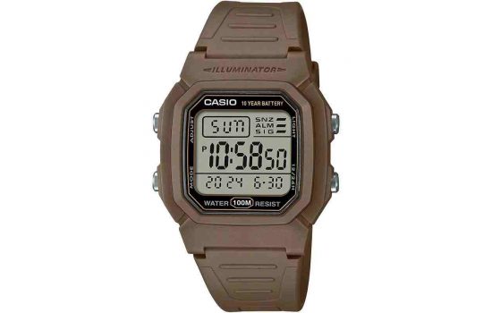 Часы наручные Casio W-800H-5AVDF Brown