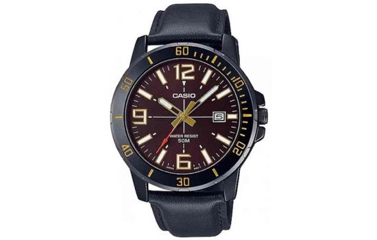 Часы наручные Casio MTP-VD01B-5BVUDF (5atm) Black